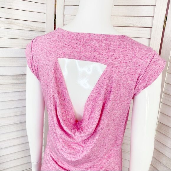 Athleta Charisma Open Back Cutout T Shirt Dress Pink XS - Picture 6 of 13